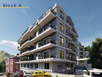 Newly built apartments with infrastructure in Budva
